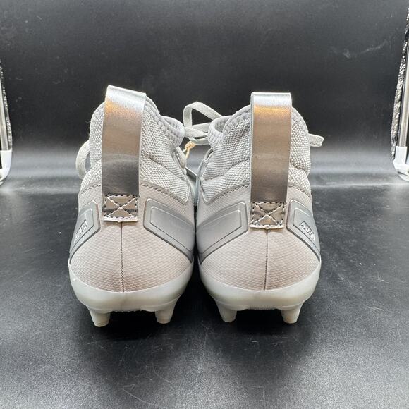 Adidas Adizero Impact.2 IF2526 Mens Size 4 Silver White Football Cleats NEW main image 5